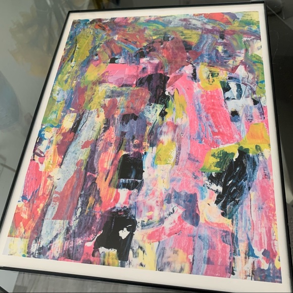 Framed Art Print * Original Abstract Painting - Picture 3 of 14